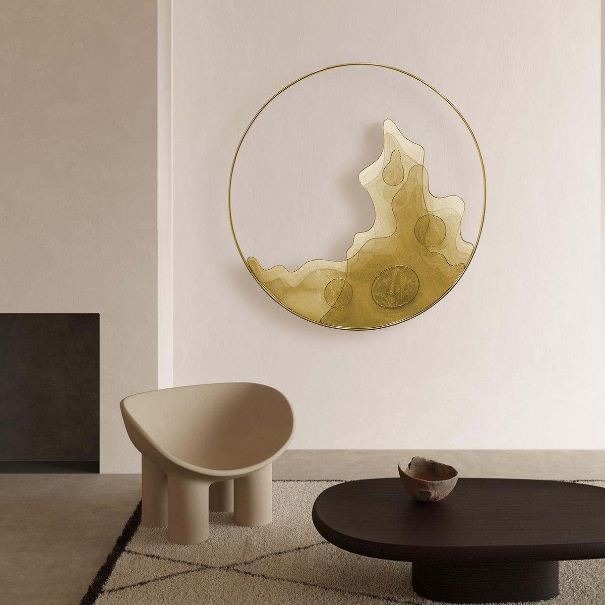 Hand Crafted Titanium Stainless Steel Artwork BG2020043 - Artwork - ebarza Furniture UAE | Shop Modern Furniture in Abu Dhabi & Dubai - مفروشات ايبازرا في الامارات | تسوق اثاث عصري وديكورات مميزة في دبي وابوظبي