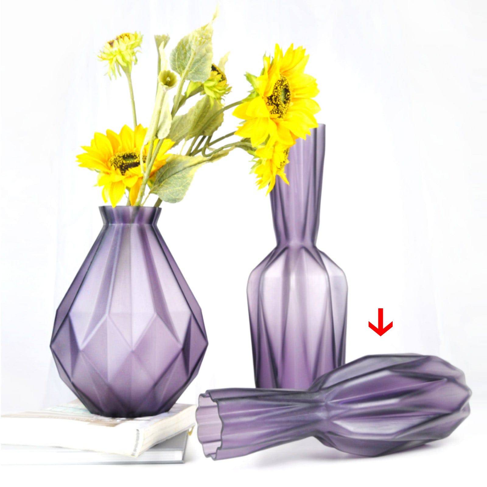 Handmade Balloton Glass Vase 14435-400 - Vases - ebarza Furniture UAE | Shop Modern Furniture in Abu Dhabi & Dubai - مفروشات ايبازرا في الامارات | تسوق اثاث عصري وديكورات مميزة في دبي وابوظبي
