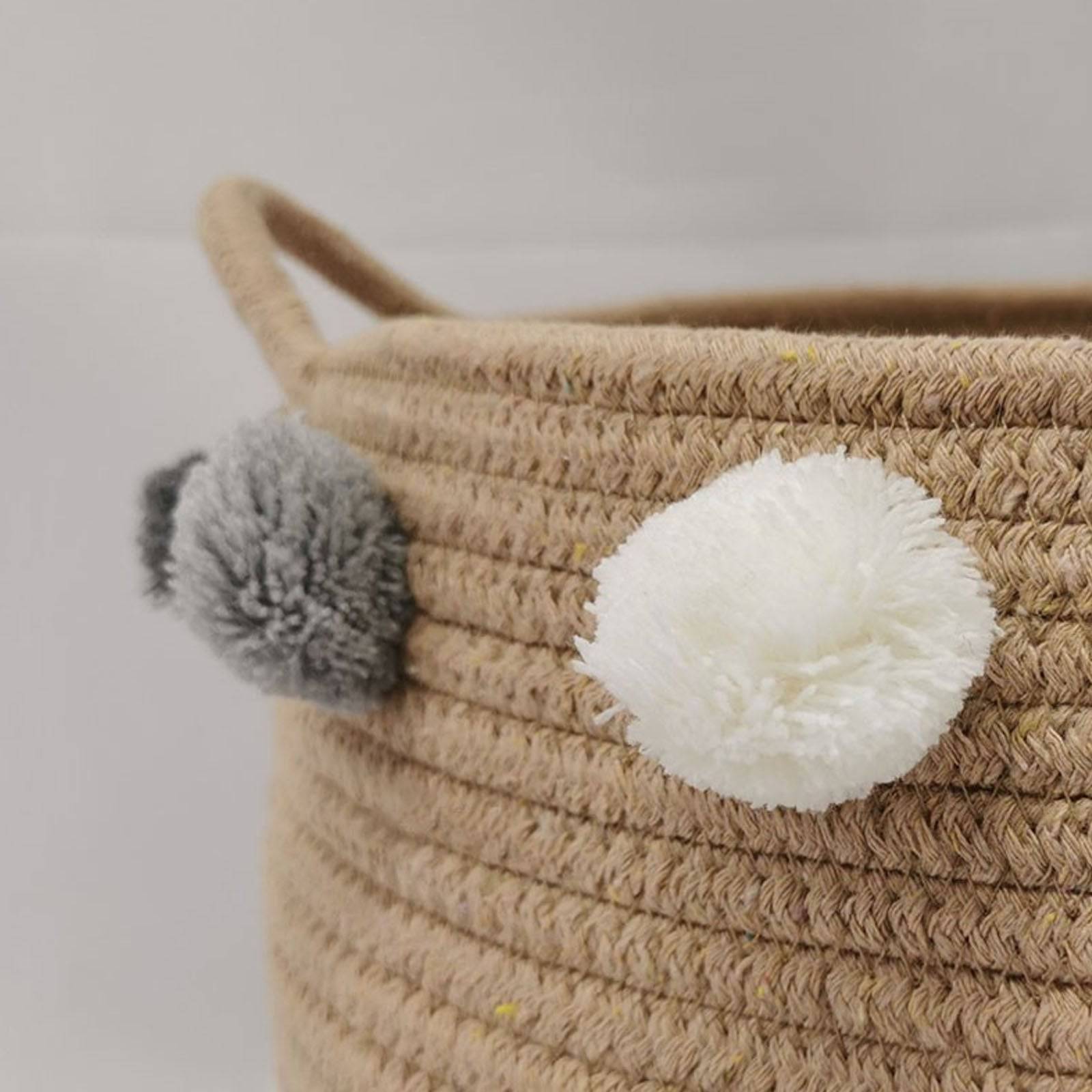 Handmade Basket 190410-015 - Baskets - ebarza Furniture UAE | Shop Modern Furniture in Abu Dhabi & Dubai - مفروشات ايبازرا في الامارات | تسوق اثاث عصري وديكورات مميزة في دبي وابوظبي