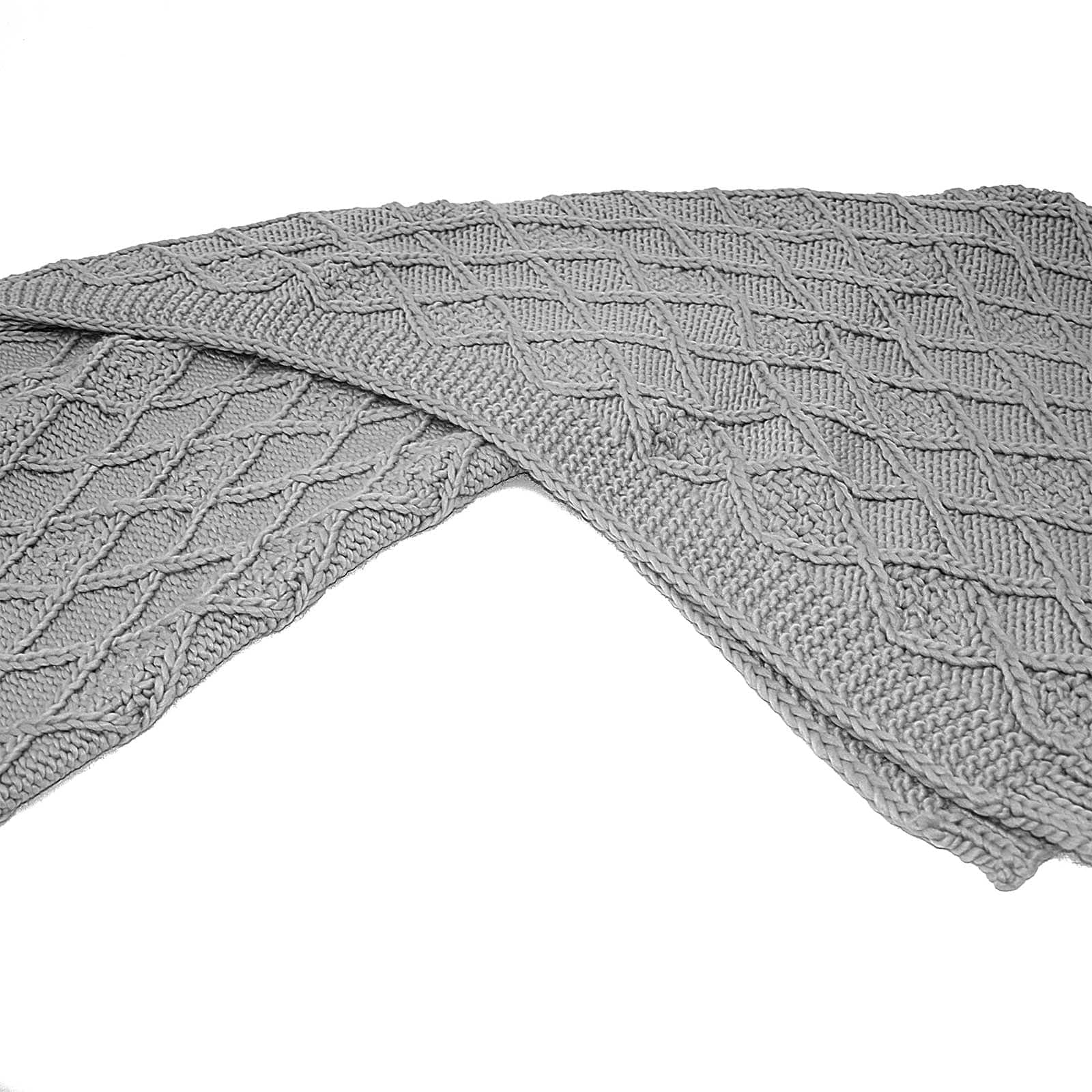 Handmade Chunky Throw Blanket 093A-001-Pink - Blankets - ebarza Furniture UAE | Shop Modern Furniture in Abu Dhabi & Dubai - مفروشات ايبازرا في الامارات | تسوق اثاث عصري وديكورات مميزة في دبي وابوظبي