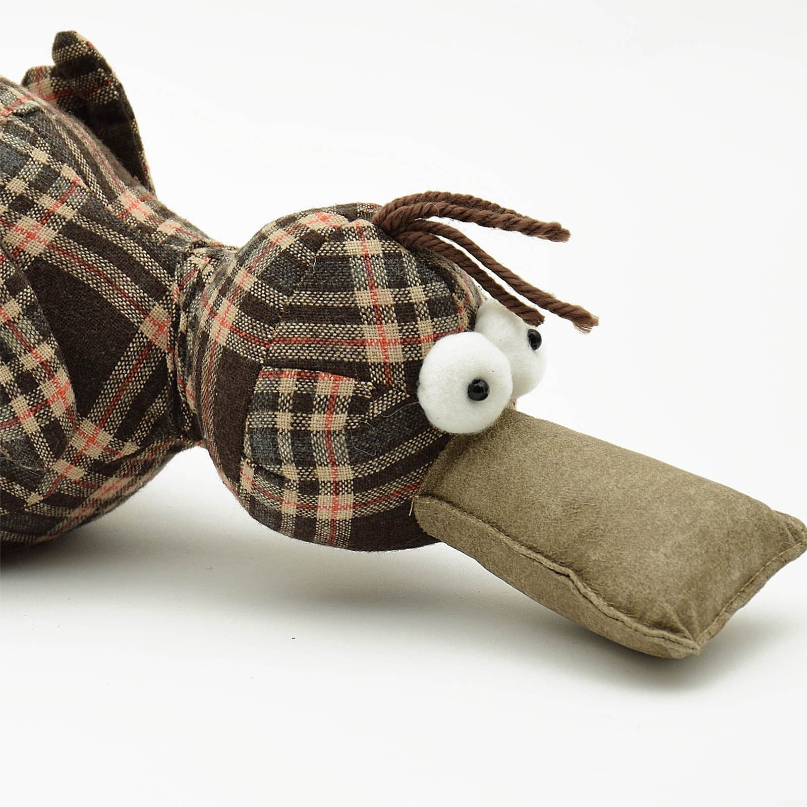 Handmade Cute Duck Decorative Doll/Door Stopper T11251 - Doll/Door stopper - ebarza Furniture UAE | Shop Modern Furniture in Abu Dhabi & Dubai - مفروشات ايبازرا في الامارات | تسوق اثاث عصري وديكورات مميزة في دبي وابوظبي