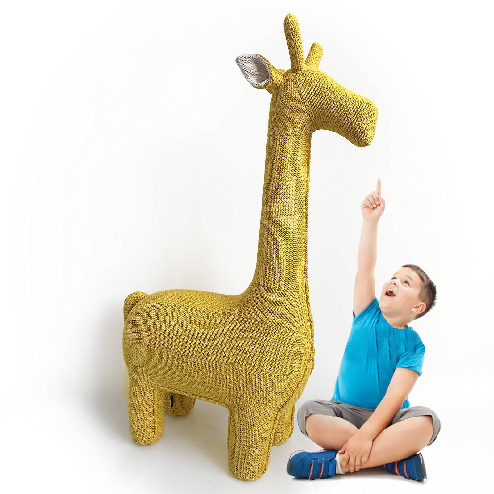 Handmade Cute Giraffe Decorative Lt-Y01 -  Kids Dolls | ديكور على شكل الزرافة اللطيفة مصنوع يدويًا - ebarza Furniture UAE | Shop Modern Furniture in Abu Dhabi & Dubai - مفروشات ايبازرا في الامارات | تسوق اثاث عصري وديكورات مميزة في دبي وابوظبي