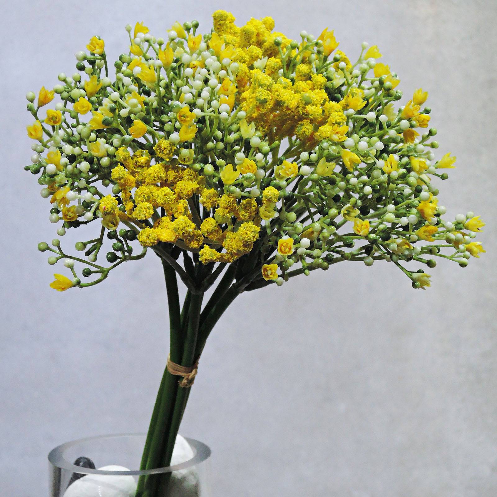 Handmade Decorative Artificial Plant Hyp-Ld3086-Ye - Plants - ebarza Furniture UAE | Shop Modern Furniture in Abu Dhabi & Dubai - مفروشات ايبازرا في الامارات | تسوق اثاث عصري وديكورات مميزة في دبي وابوظبي