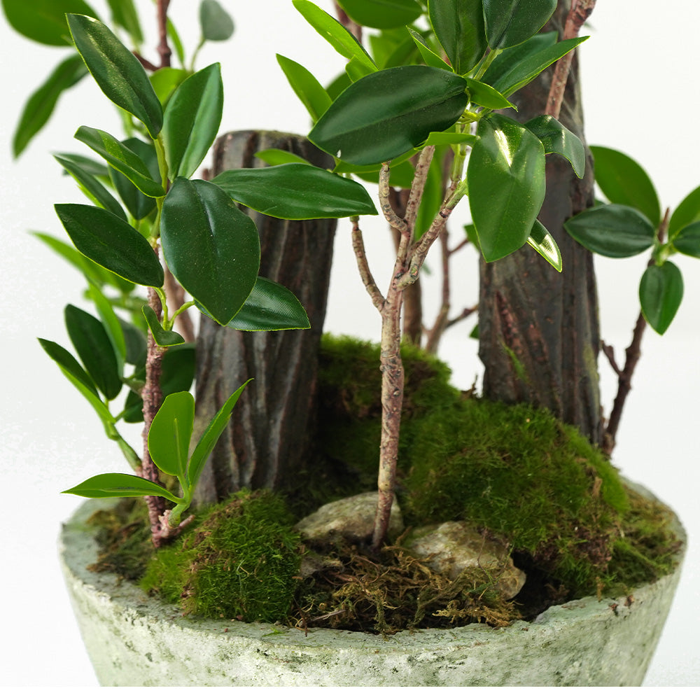 Handmade Decorative Artificial Potted Plants N36520-PZ028 - Plants - ebarza Furniture UAE | Shop Modern Furniture in Abu Dhabi & Dubai - مفروشات ايبازرا في الامارات | تسوق اثاث عصري وديكورات مميزة في دبي وابوظبي