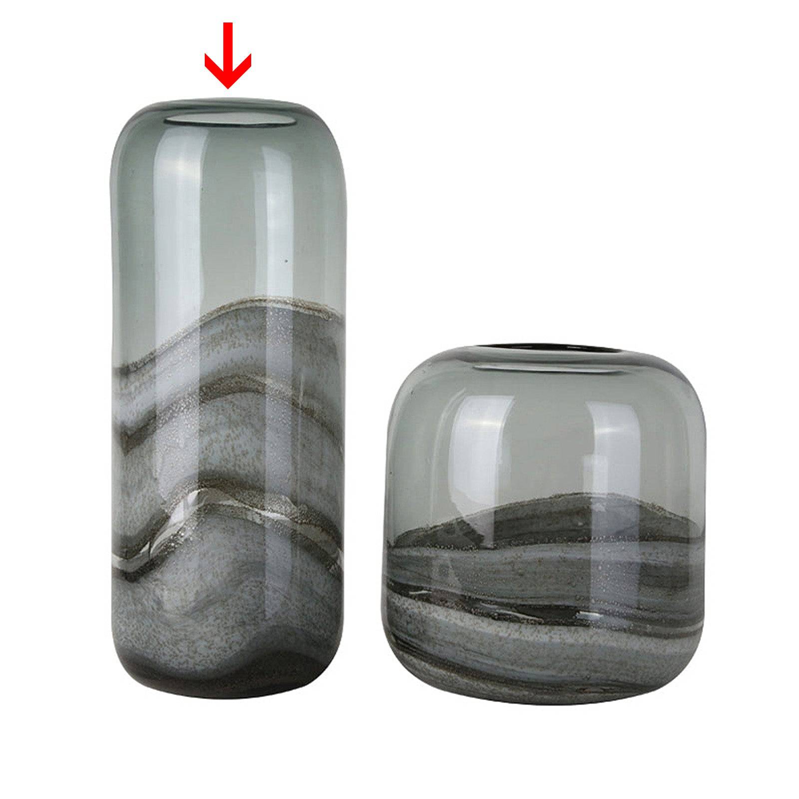 Handmade decorative vase by BEACON with intricate design, perfect for display or floral arrangements.
