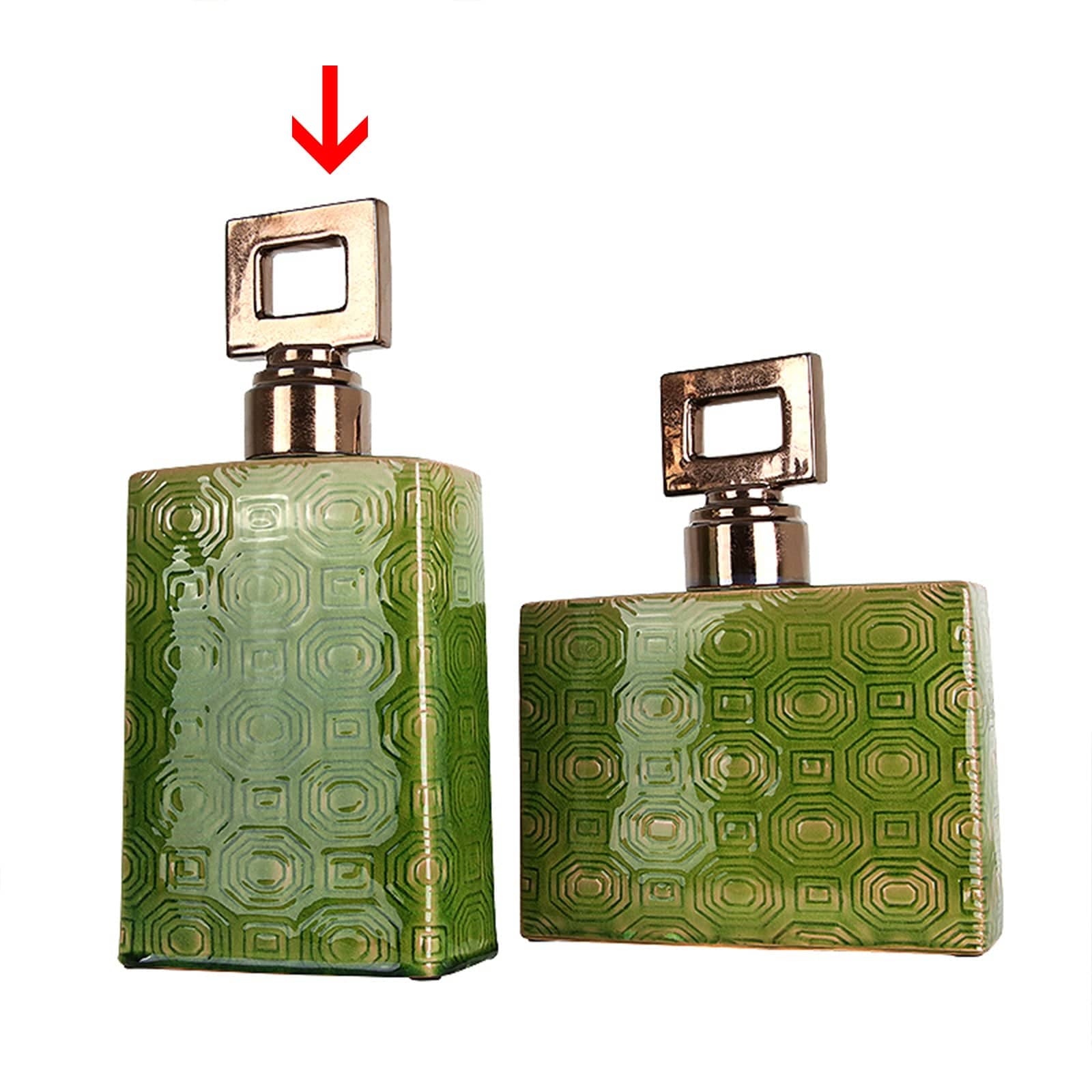 Handmade Decorative Vase Fl-D358 - Vases - ebarza Furniture UAE | Shop Modern Furniture in Abu Dhabi & Dubai - مفروشات ايبازرا في الامارات | تسوق اثاث عصري وديكورات مميزة في دبي وابوظبي