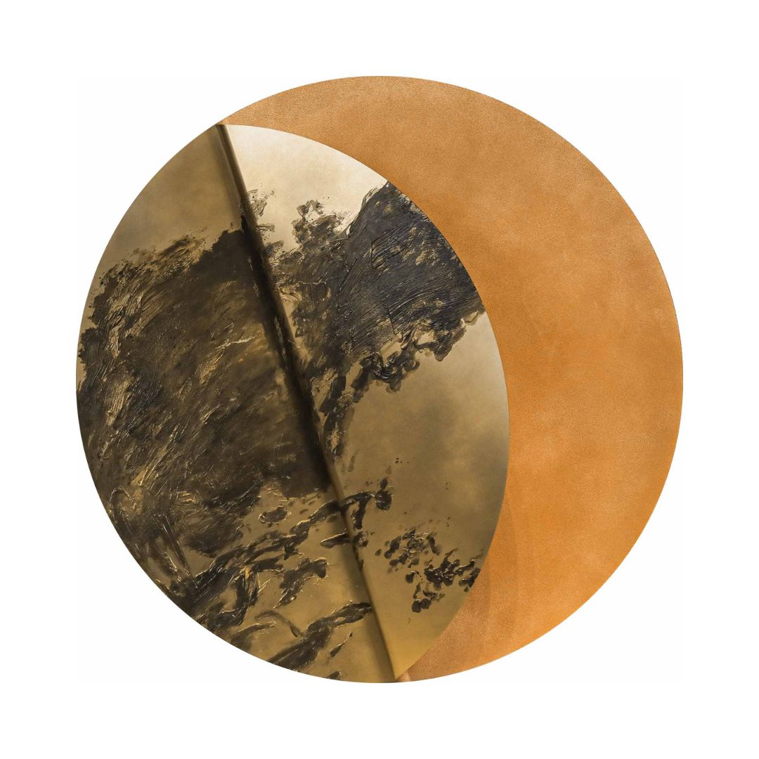 Handmade Frameless Stainless Steel Modeling In Texture Painting 2309D0111 - Paintings - ebarza Furniture UAE | Shop Modern Furniture in Abu Dhabi & Dubai - مفروشات ايبازرا في الامارات | تسوق اثاث عصري وديكورات مميزة في دبي وابوظبي