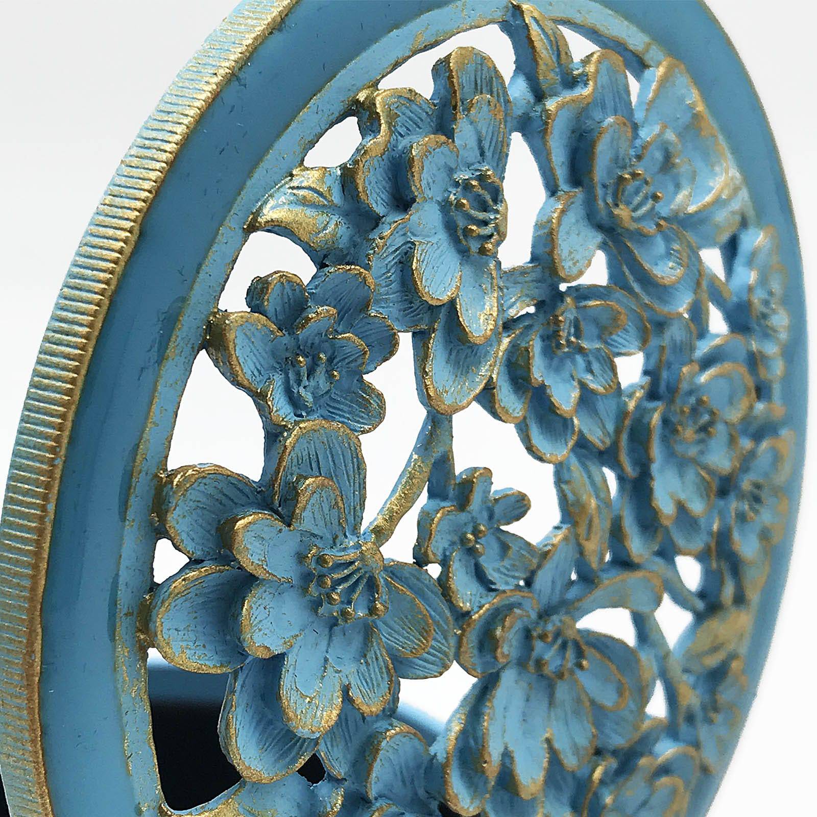 Handmade Glass& Zinc Perfume Jar Sky 47388Ch04 - Perfume Bottle - ebarza Furniture UAE | Shop Modern Furniture in Abu Dhabi & Dubai - مفروشات ايبازرا في الامارات | تسوق اثاث عصري وديكورات مميزة في دبي وابوظبي