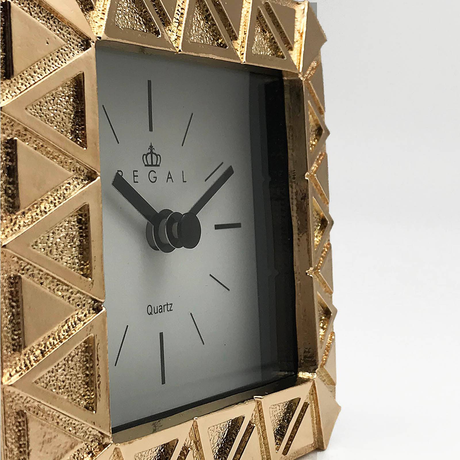 Handmade Zinc Clock   Royal 47760Ai00 -  Clocks | ساعة زنك صناعة يدوية رويال - ebarza Furniture UAE | Shop Modern Furniture in Abu Dhabi & Dubai - مفروشات ايبازرا في الامارات | تسوق اثاث عصري وديكورات مميزة في دبي وابوظبي