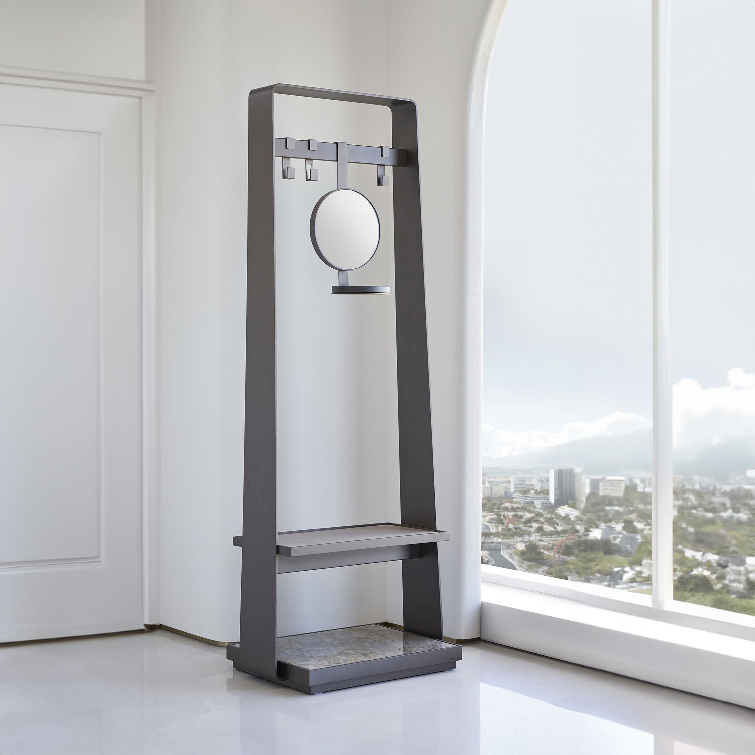 Hanging Mirror BMBO- GYJ80112 - Hangers - ebarza Furniture UAE | Shop Modern Furniture in Abu Dhabi & Dubai - مفروشات ايبازرا في الامارات | تسوق اثاث عصري وديكورات مميزة في دبي وابوظبي