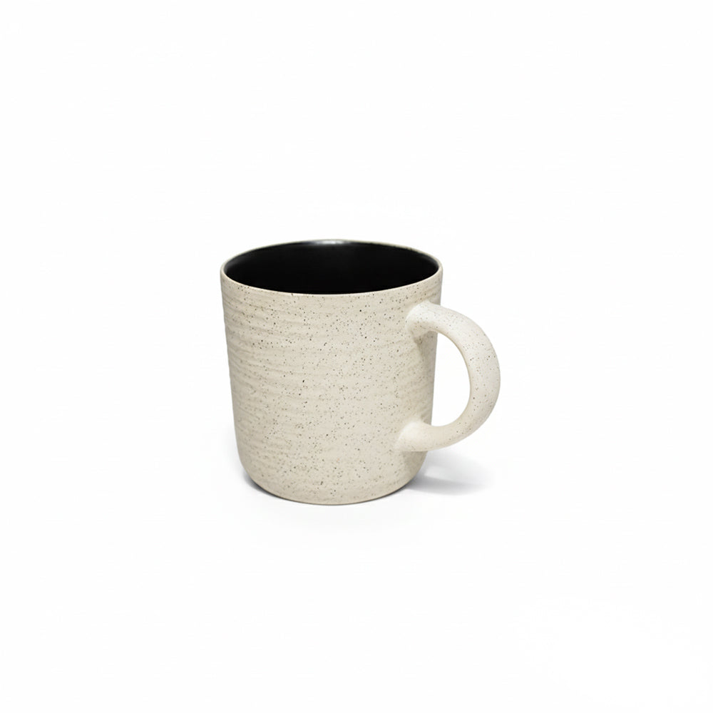 Beacon Haven Coffee Mug, 3.5-inch ceramic cup with a smooth white finish and rounded handle, perfect for hot beverages.