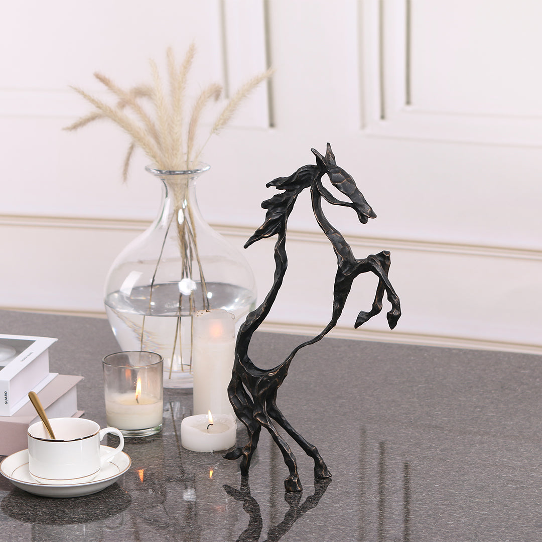 Hollow Horse KA3095 - Home Decor Figurines - ebarza Furniture UAE | Shop Modern Furniture in Abu Dhabi & Dubai - مفروشات ايبازرا في الامارات | تسوق اثاث عصري وديكورات مميزة في دبي وابوظبي