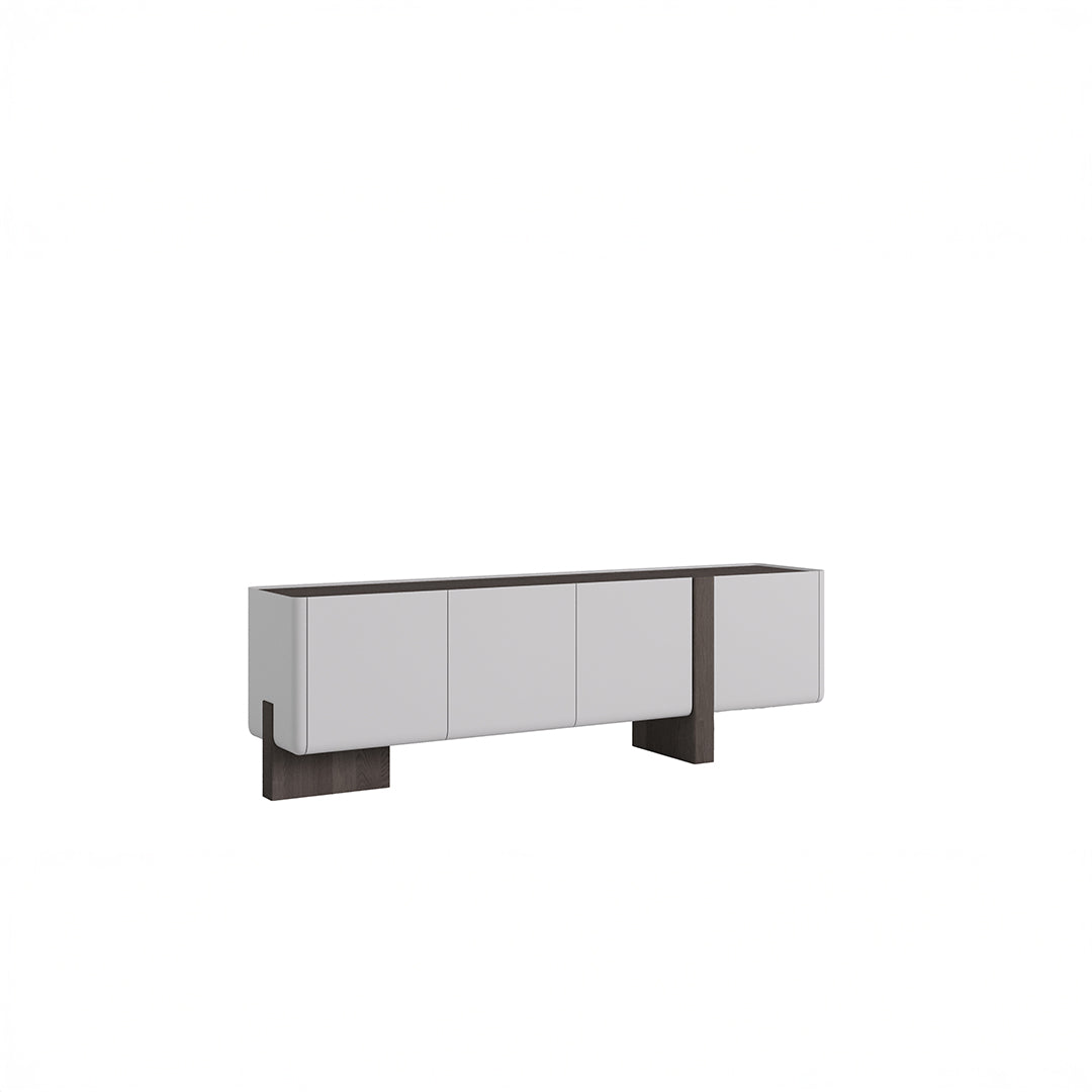 YOL LIVING Hugo sideboard YOL-SD001 with sleek wood finish, three drawers, and spacious cabinet storage for modern living rooms.