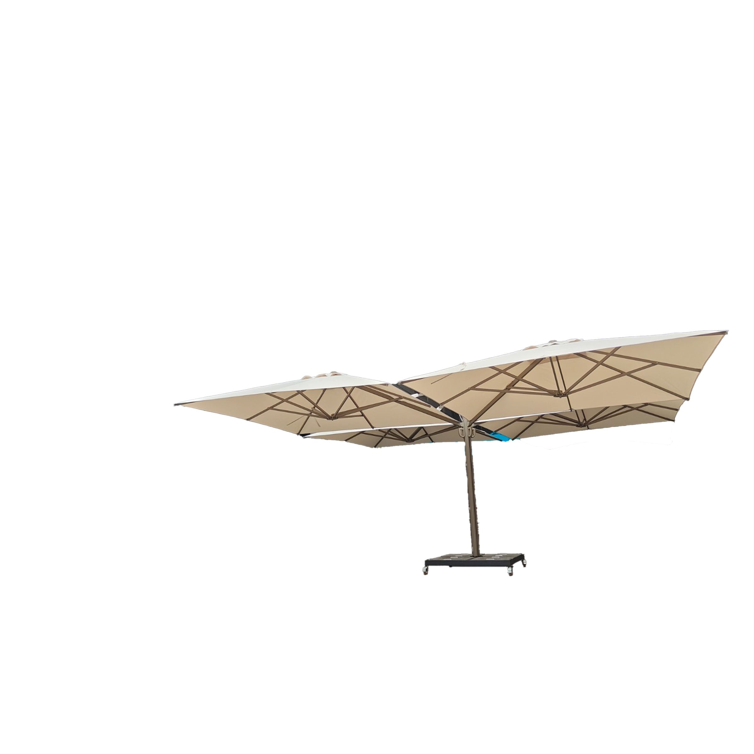 Hydraulic Outdoor Umbrella MS1601-8B4 - Outdoor Umbrellas - ebarza Furniture UAE | Shop Modern Furniture in Abu Dhabi & Dubai - مفروشات ايبازرا في الامارات | تسوق اثاث عصري وديكورات مميزة في دبي وابوظبي