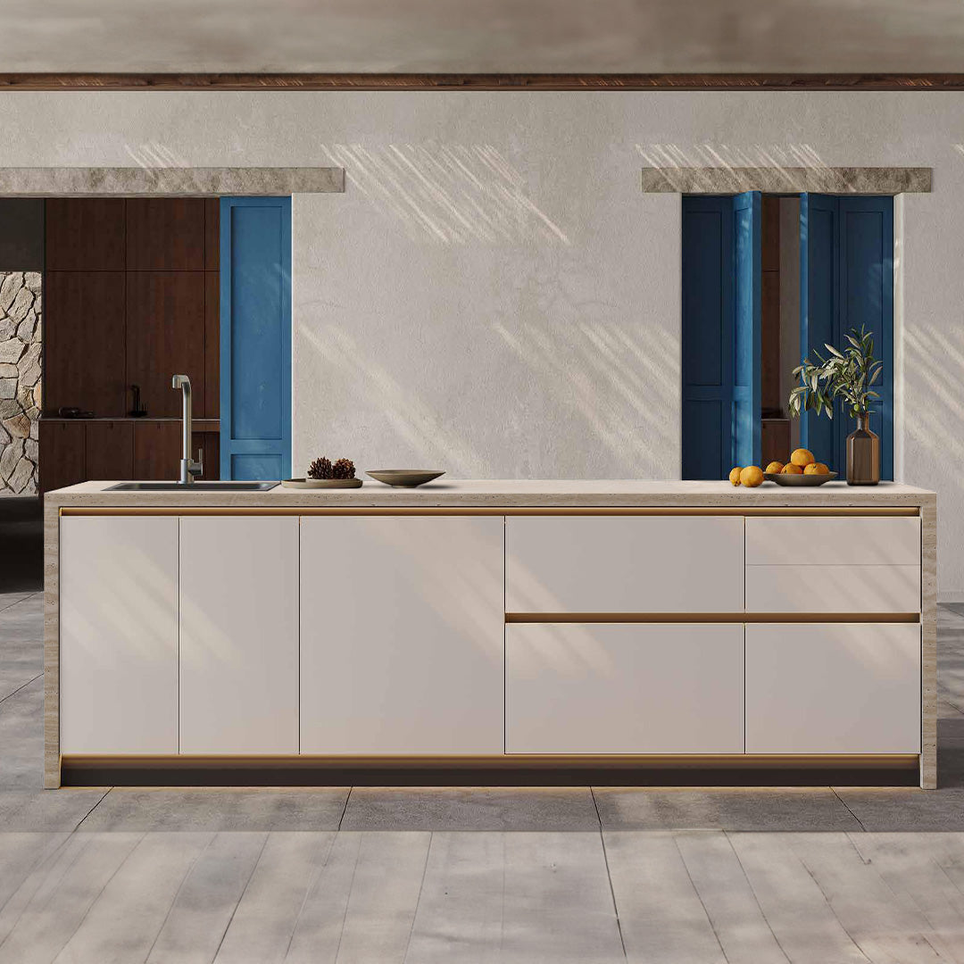 Outdoor Island Cabinet by BEACON, part of outdoor furniture sets, with weather-resistant storage and a stylish design.