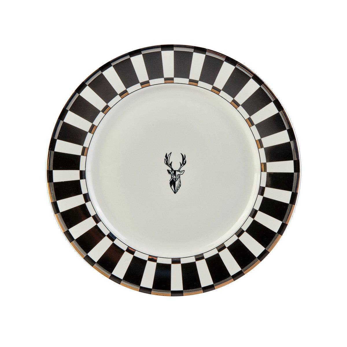 Karaca Aries Black 24 Pcs Dinnerware Set For 6 Persons 153.03.06.2400 - Dinnerware Sets - ebarza Furniture UAE | Shop Modern Furniture in Abu Dhabi & Dubai - مفروشات ايبازرا في الامارات | تسوق اثاث عصري وديكورات مميزة في دبي وابوظبي