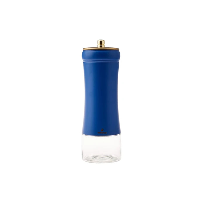 Karaca Blue Berry vacuum glass storage container XL for spices, with a clear, durable design and secure lid for freshness.