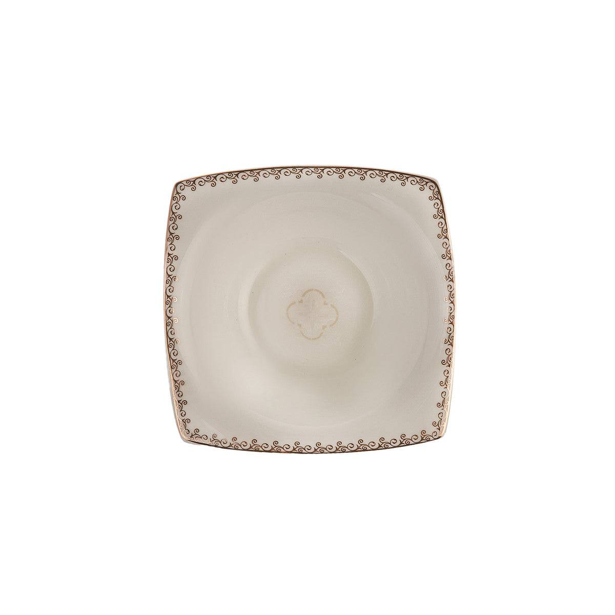 Karaca Fine Pearl Contour 26-piece dinnerware set with plates, bowls, and cups for 6 persons, elegant ceramic design.