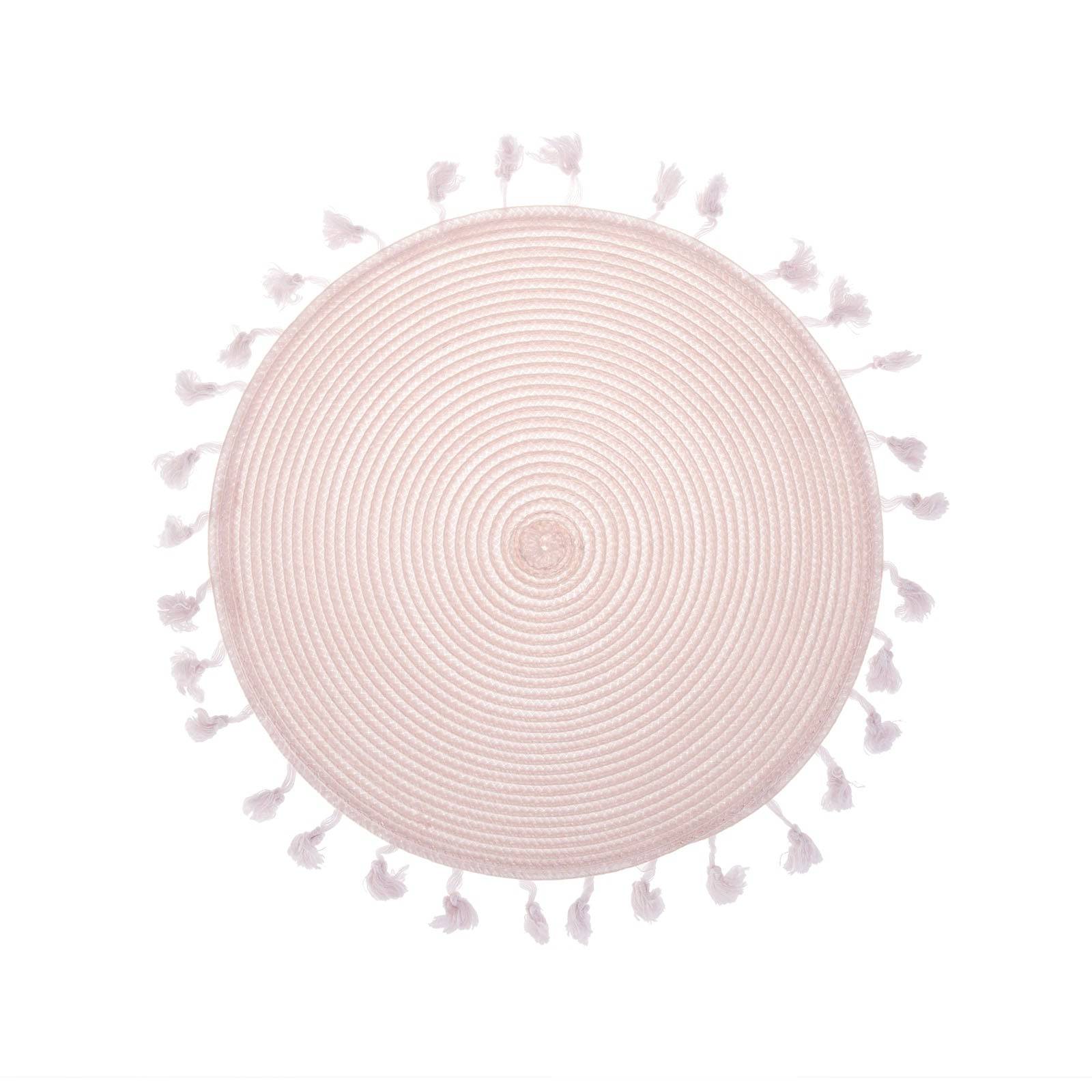 Karaca Gipsy Pink 2-Piece American Service Placemat 153.01.01.4428 - Placemats - ebarza Furniture UAE | Shop Modern Furniture in Abu Dhabi & Dubai - مفروشات ايبازرا في الامارات | تسوق اثاث عصري وديكورات مميزة في دبي وابوظبي