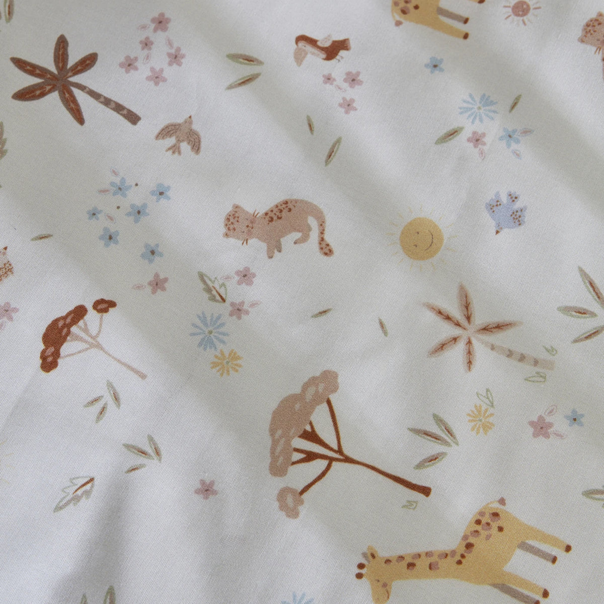 Karaca Home Baby Sunshine Duvet Cover Set 200.22.11.0215 - Bedding - ebarza Furniture UAE | Shop Modern Furniture in Abu Dhabi & Dubai - مفروشات ايبازرا في الامارات | تسوق اثاث عصري وديكورات مميزة في دبي وابوظبي
