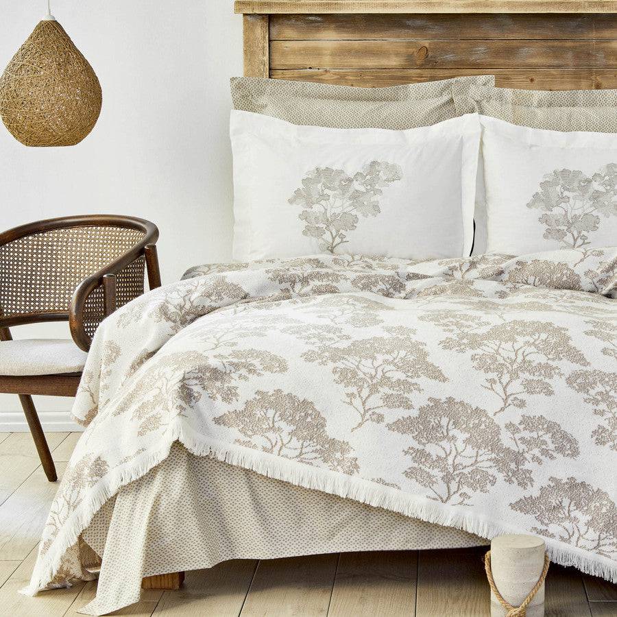 Karaca Home Edita Gray Double Nish Set 200.19.01.0141 - Bedding - ebarza Furniture UAE | Shop Modern Furniture in Abu Dhabi & Dubai - مفروشات ايبازرا في الامارات | تسوق اثاث عصري وديكورات مميزة في دبي وابوظبي