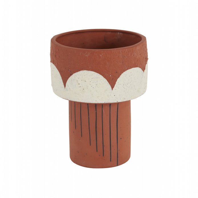 Karaca Home Simple Vase 19.5 cm 300.22.02.0505 - Vases - ebarza Furniture UAE | Shop Modern Furniture in Abu Dhabi & Dubai - مفروشات ايبازرا في الامارات | تسوق اثاث عصري وديكورات مميزة في دبي وابوظبي