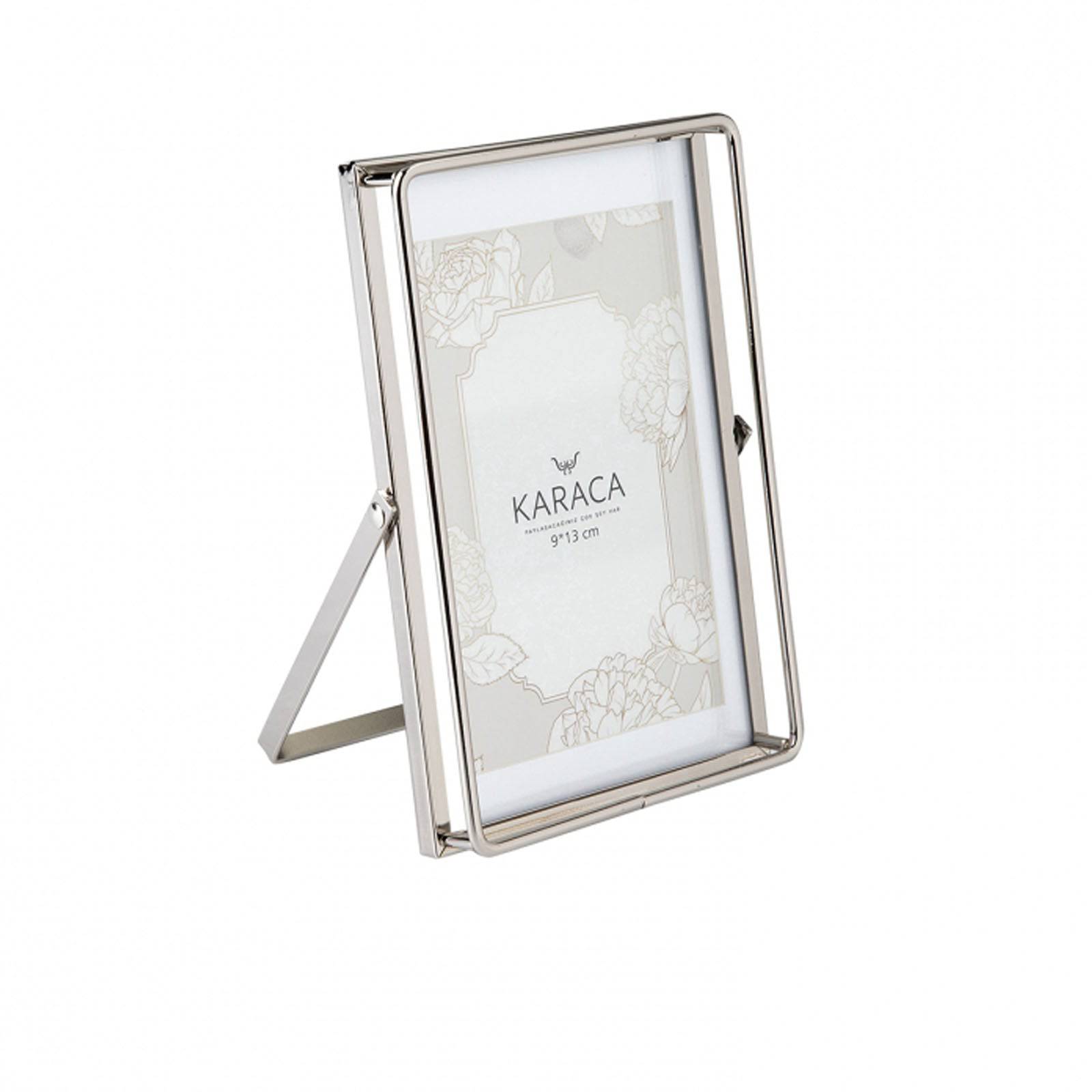 Karaca Magic 10X15 Cm Silver Frame 153.20.01.0118 - Photo Frames - ebarza Furniture UAE | Shop Modern Furniture in Abu Dhabi & Dubai - مفروشات ايبازرا في الامارات | تسوق اثاث عصري وديكورات مميزة في دبي وابوظبي