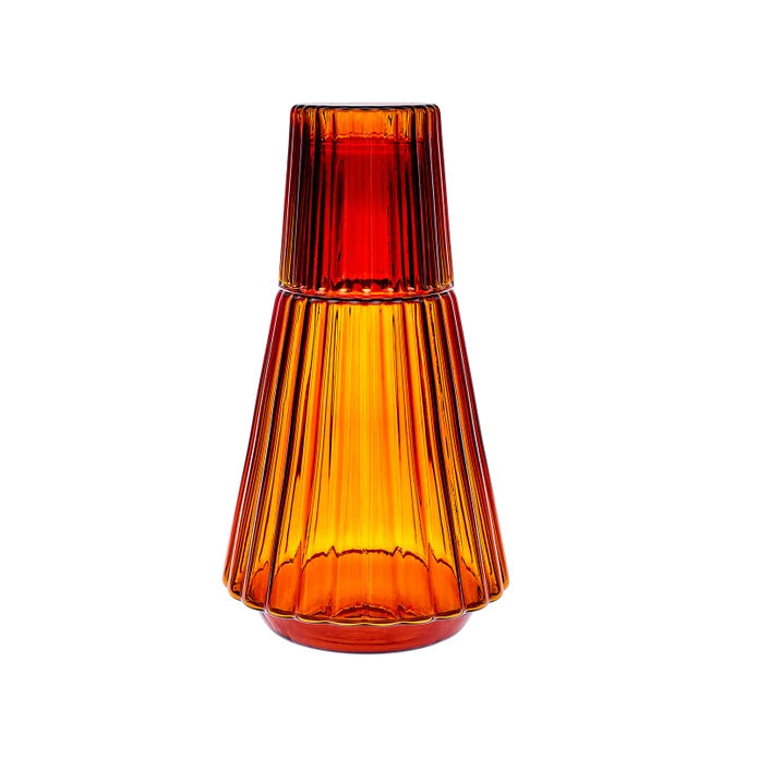 Karaca Pier Jug Amber 153.09.01.3182 - Drinkware - ebarza Furniture UAE | Shop Modern Furniture in Abu Dhabi & Dubai - مفروشات ايبازرا في الامارات | تسوق اثاث عصري وديكورات مميزة في دبي وابوظبي