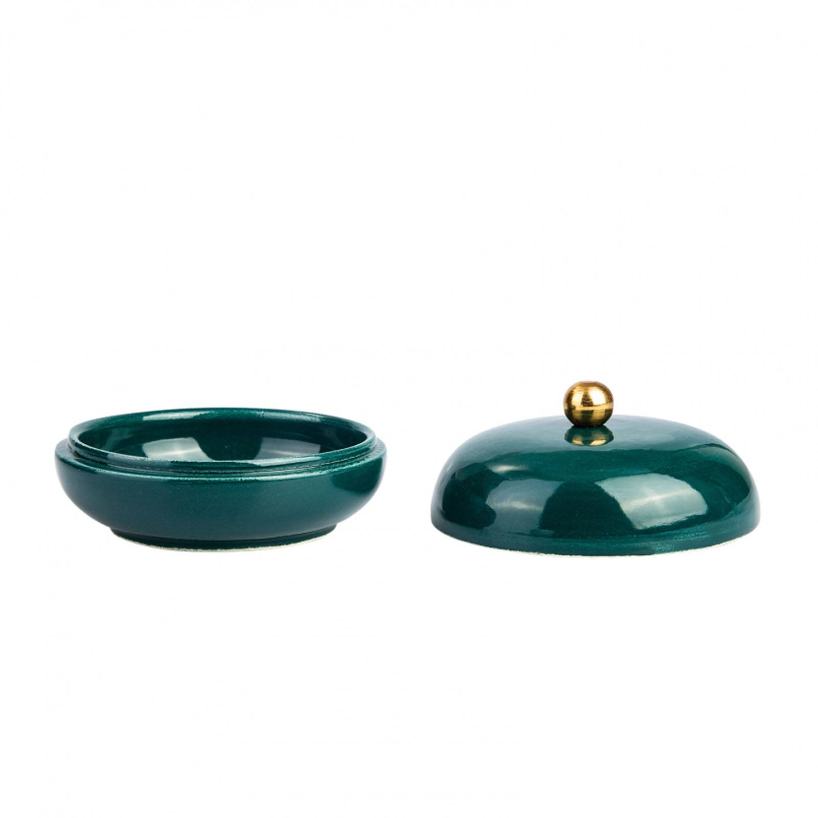 Karaca Rivoli Green Turkish Delight Holder 153.20.01.0228 - Delight Holders - ebarza Furniture UAE | Shop Modern Furniture in Abu Dhabi & Dubai - مفروشات ايبازرا في الامارات | تسوق اثاث عصري وديكورات مميزة في دبي وابوظبي