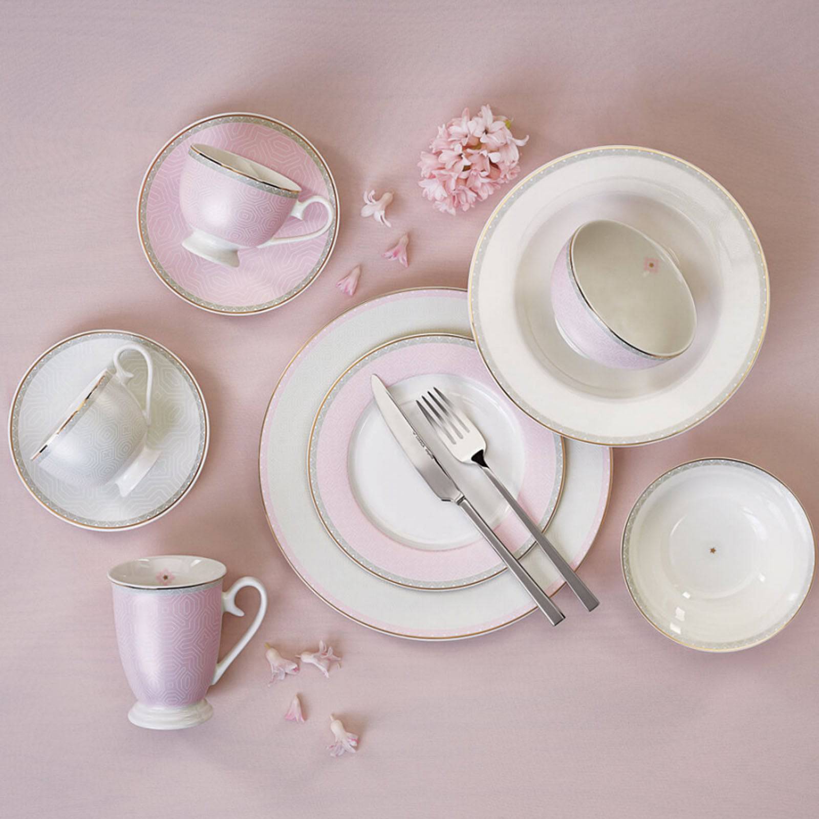 Karaca Romeo Plate 153.03.07.9555 - Plates - ebarza Furniture UAE | Shop Modern Furniture in Abu Dhabi & Dubai - مفروشات ايبازرا في الامارات | تسوق اثاث عصري وديكورات مميزة في دبي وابوظبي