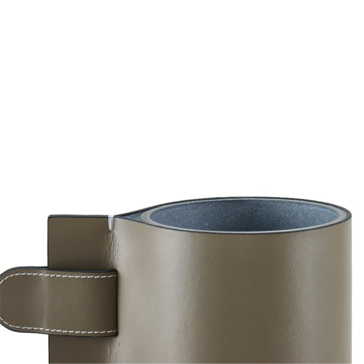 KHAKI FLOWER VASE- L DP201200DL - Vases - ebarza Furniture UAE | Shop Modern Furniture in Abu Dhabi & Dubai - مفروشات ايبازرا في الامارات | تسوق اثاث عصري وديكورات مميزة في دبي وابوظبي
