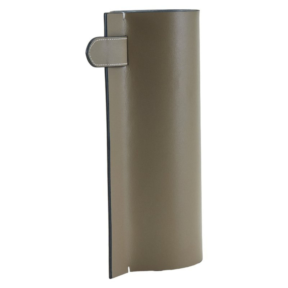KHAKI FLOWER VASE- L DP201200DL - Vases - ebarza Furniture UAE | Shop Modern Furniture in Abu Dhabi & Dubai - مفروشات ايبازرا في الامارات | تسوق اثاث عصري وديكورات مميزة في دبي وابوظبي