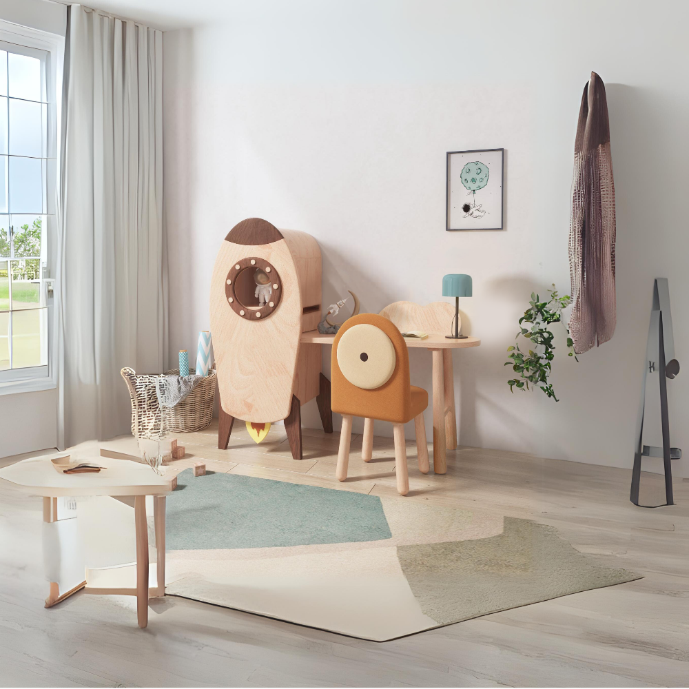 Kids ASTRONAUT DESK -E2001R - Kids - ebarza Furniture UAE | Shop Modern Furniture in Abu Dhabi & Dubai - مفروشات ايبازرا في الامارات | تسوق اثاث عصري وديكورات مميزة في دبي وابوظبي