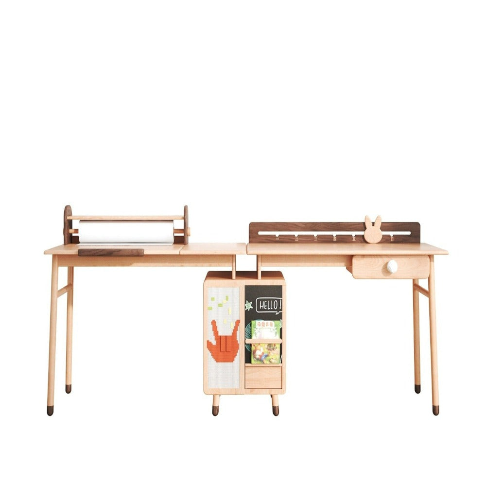 KIDS DESK E2006R + E2007R + E2006N - Kids Tables - ebarza Furniture UAE | Shop Modern Furniture in Abu Dhabi & Dubai - مفروشات ايبازرا في الامارات | تسوق اثاث عصري وديكورات مميزة في دبي وابوظبي