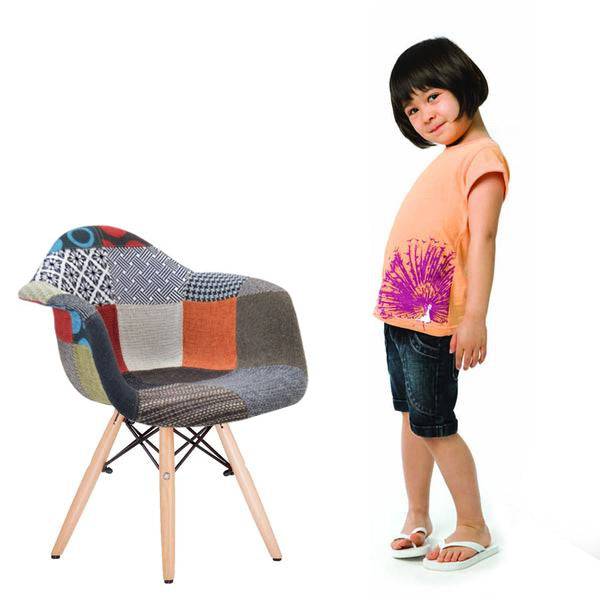 Kids Fabric Chair Pc-0119Wb -  Kids Chairs | كرسي قماش للأطفال - ebarza Furniture UAE | Shop Modern Furniture in Abu Dhabi & Dubai - مفروشات ايبازرا في الامارات | تسوق اثاث عصري وديكورات مميزة في دبي وابوظبي