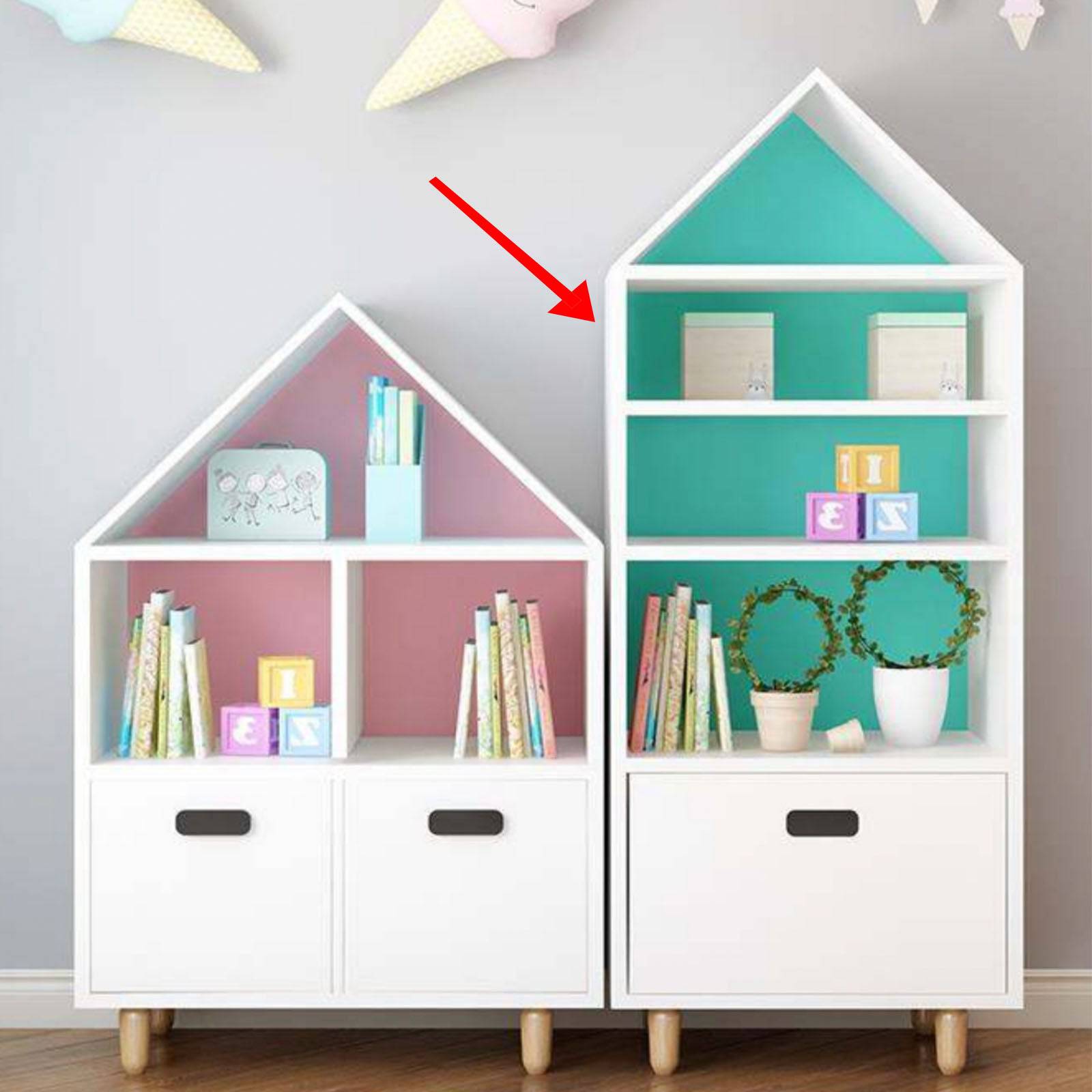 Display Item - Kids Shelf Hy-S002-Nakheel - DISPLAY ITEM - ebarza Furniture UAE | Shop Modern Furniture in Abu Dhabi & Dubai - مفروشات ايبازرا في الامارات | تسوق اثاث عصري وديكورات مميزة في دبي وابوظبي