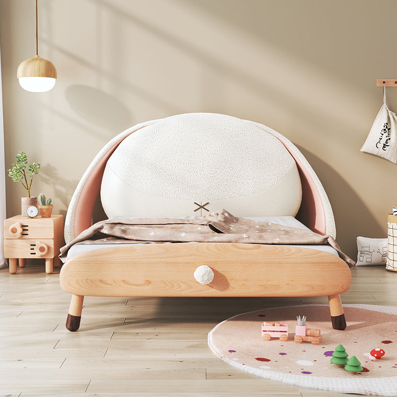 Kids Thumper the Bunny Wood Bed by BEACON, a charming wooden kids bed featuring a bunny design for playful bedrooms.