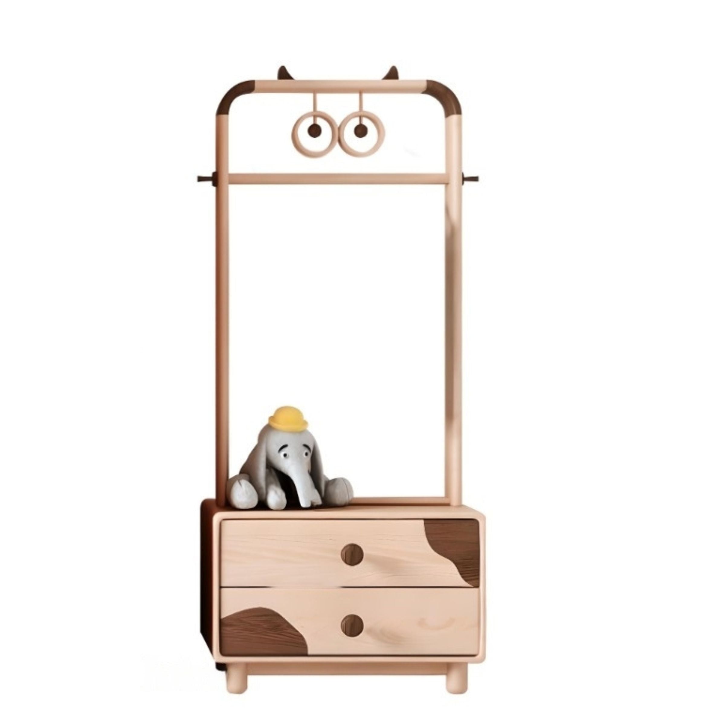KIDS WARDROBE - E2001N - Kids - ebarza Furniture UAE | Shop Modern Furniture in Abu Dhabi & Dubai - مفروشات ايبازرا في الامارات | تسوق اثاث عصري وديكورات مميزة في دبي وابوظبي