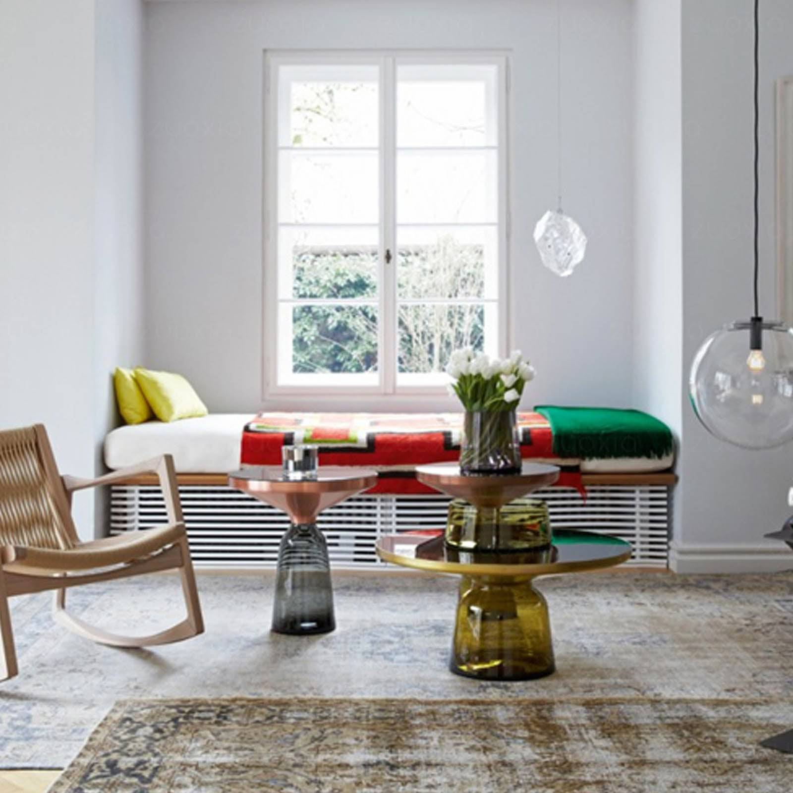 Latina Coffee Table Tg-26-Y-Ct8485-75-YG - Coffee Tables - ebarza Furniture UAE | Shop Modern Furniture in Abu Dhabi & Dubai - مفروشات ايبازرا في الامارات | تسوق اثاث عصري وديكورات مميزة في دبي وابوظبي