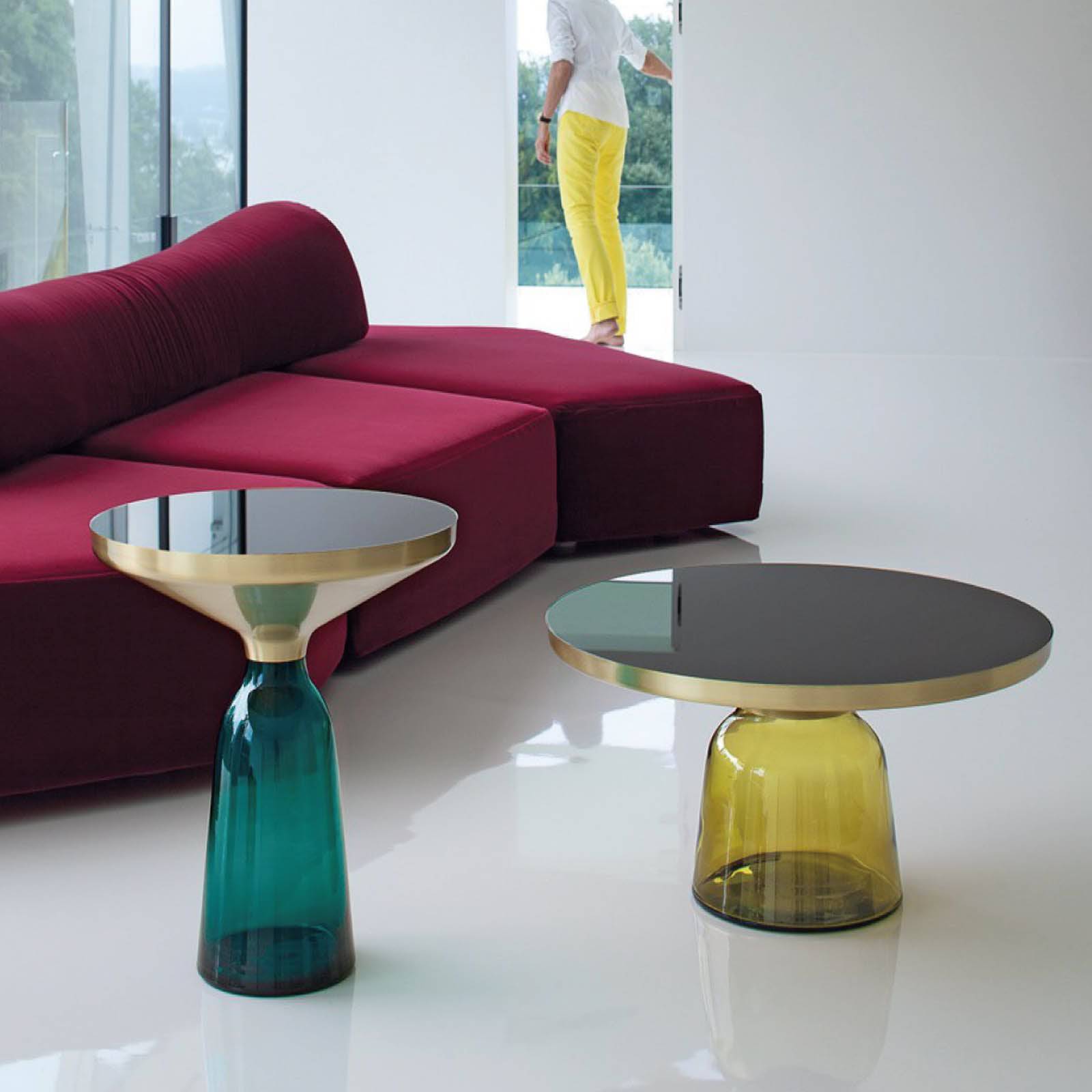 Latina Coffee Table Tg-26-Y-Ct8485-75-YG - Coffee Tables - ebarza Furniture UAE | Shop Modern Furniture in Abu Dhabi & Dubai - مفروشات ايبازرا في الامارات | تسوق اثاث عصري وديكورات مميزة في دبي وابوظبي