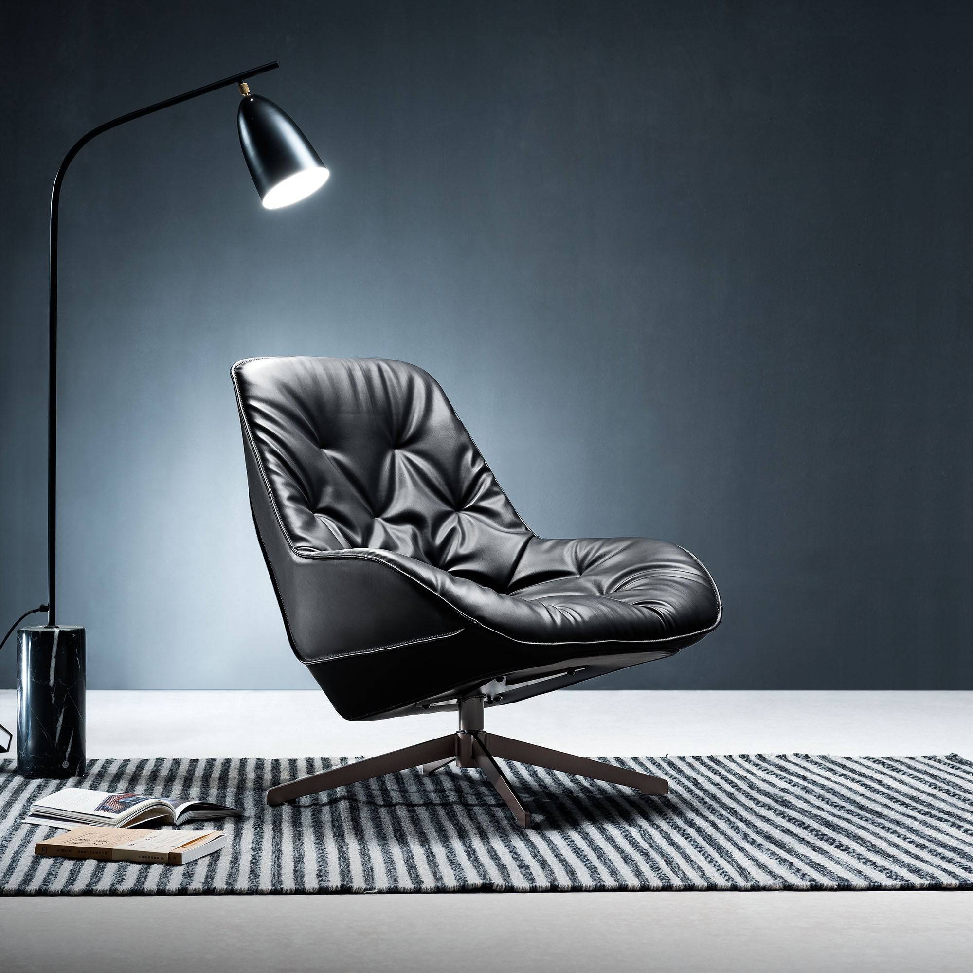 Pre-order 65 Days Delivery Latina Lounge Chair LC030 - Lounge Chairs - ebarza Furniture UAE | Shop Modern Furniture in Abu Dhabi & Dubai - مفروشات ايبازرا في الامارات | تسوق اثاث عصري وديكورات مميزة في دبي وابوظبي