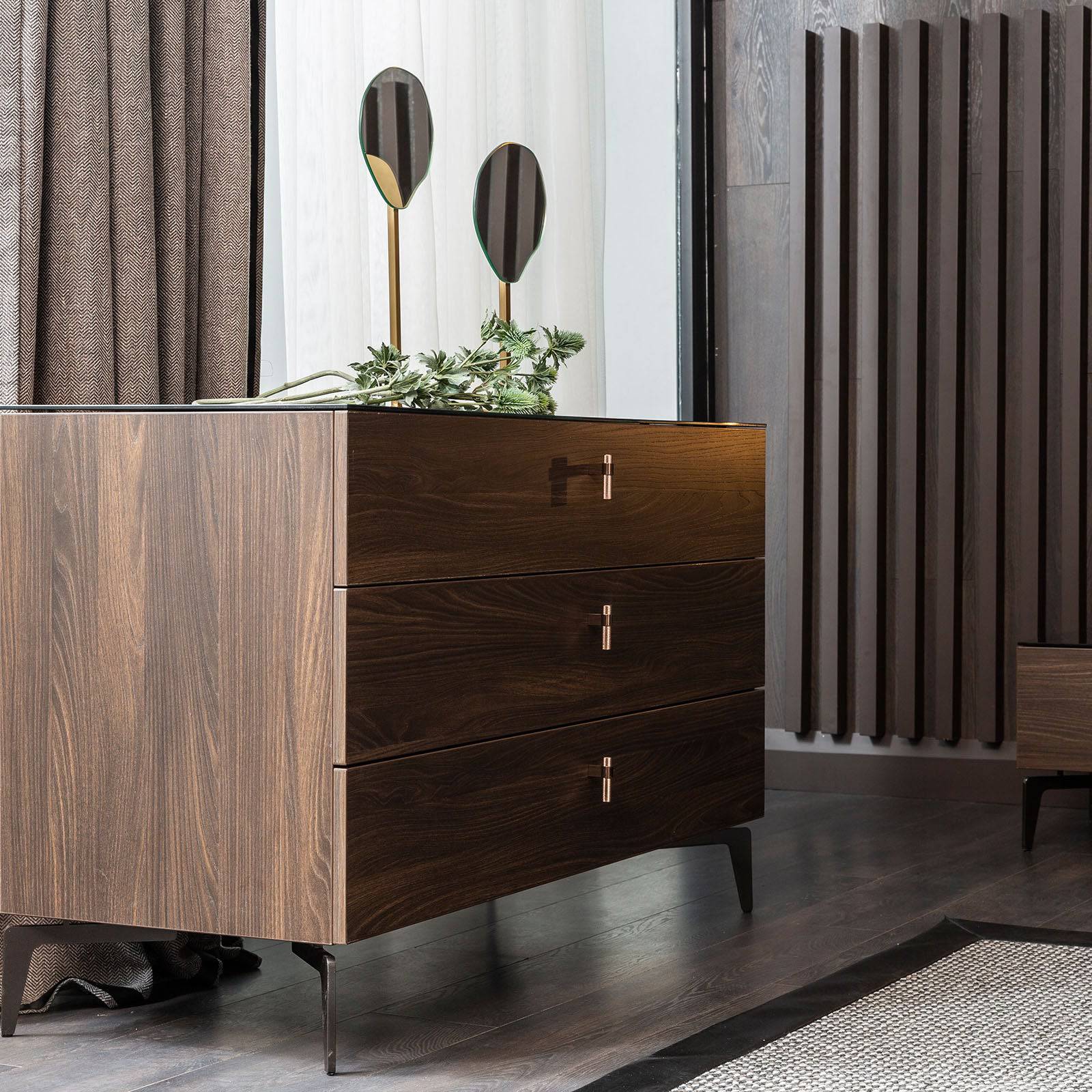 Lazio Only Dresser+ Mirror Lazio-Dresser - Dressers and Mirrors - ebarza Furniture UAE | Shop Modern Furniture in Abu Dhabi & Dubai - مفروشات ايبازرا في الامارات | تسوق اثاث عصري وديكورات مميزة في دبي وابوظبي