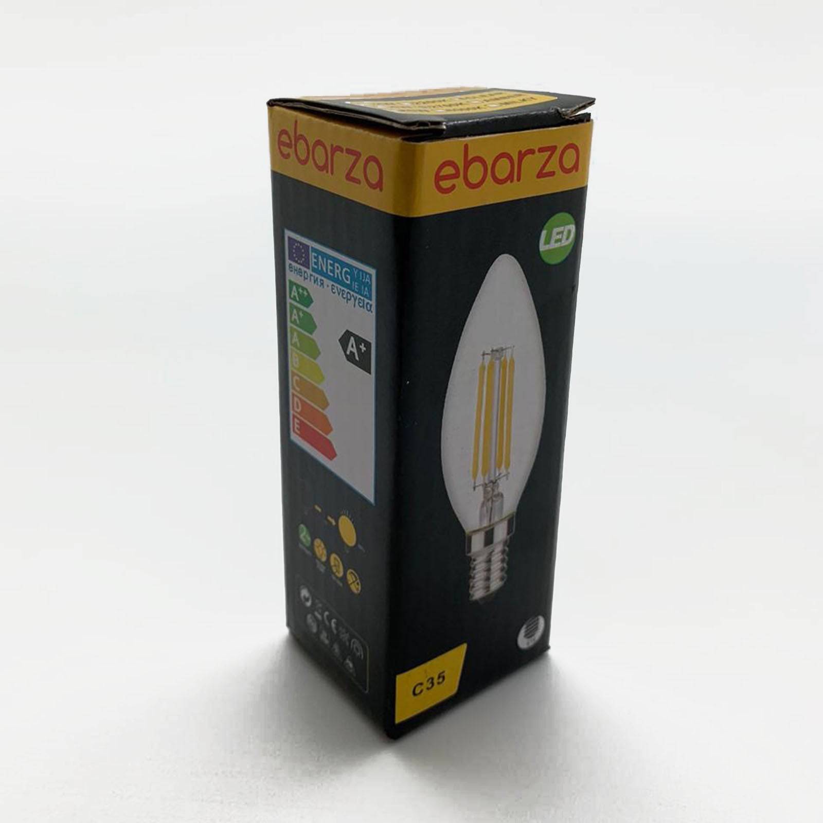 Led E14 Vintage Bulb C35-6W - Bulbs - ebarza Furniture UAE | Shop Modern Furniture in Abu Dhabi & Dubai - مفروشات ايبازرا في الامارات | تسوق اثاث عصري وديكورات مميزة في دبي وابوظبي