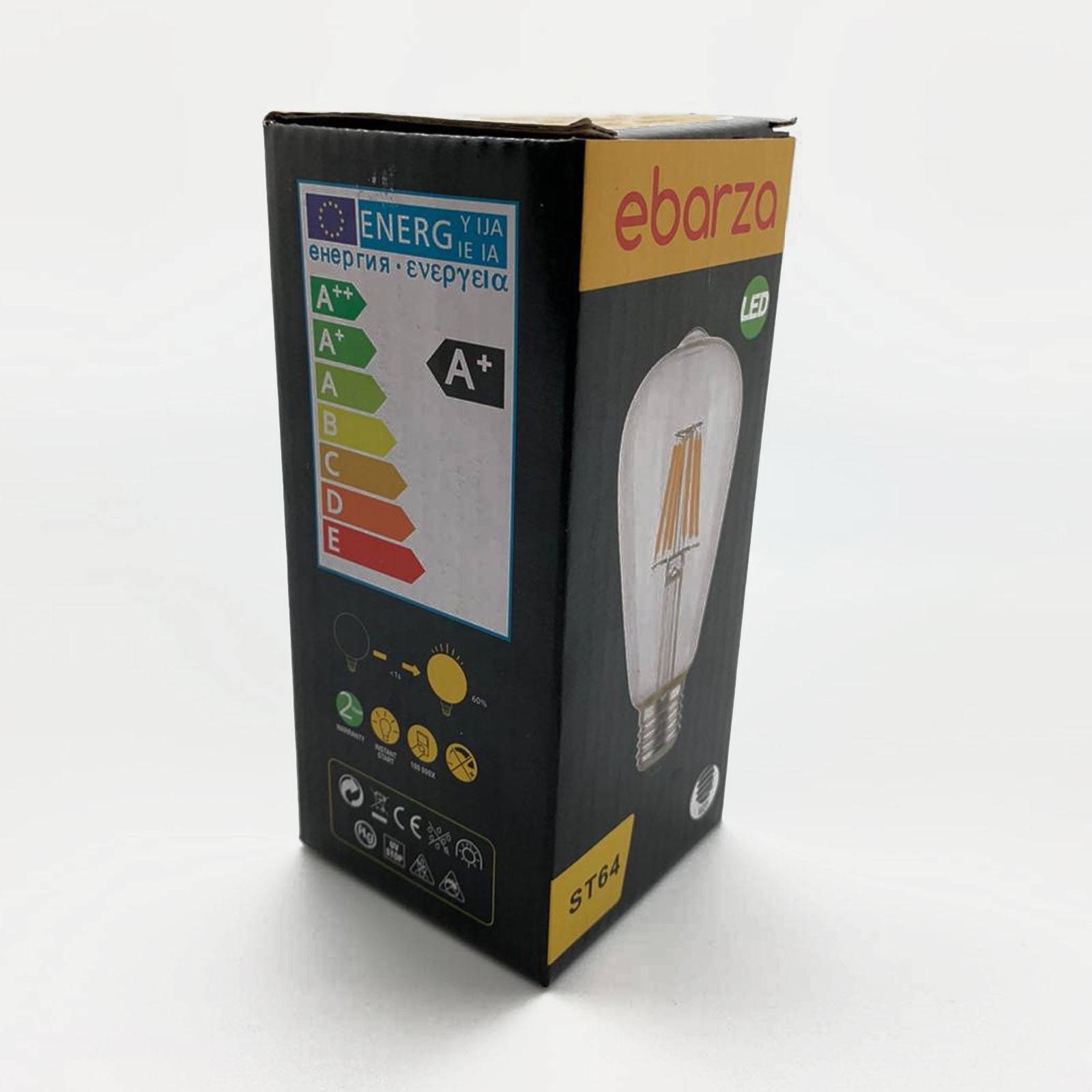 Led E27 Vintage Bulb St64Spiralsoft-4W - Bulbs - ebarza Furniture UAE | Shop Modern Furniture in Abu Dhabi & Dubai - مفروشات ايبازرا في الامارات | تسوق اثاث عصري وديكورات مميزة في دبي وابوظبي