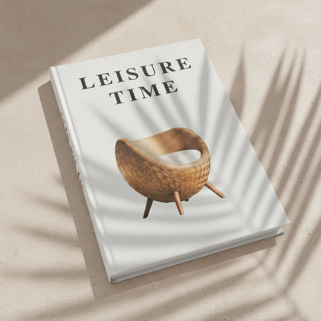 Decorative leisure time book from BEACON, FY-16, featuring colorful cover and vintage magazine design for home décor.