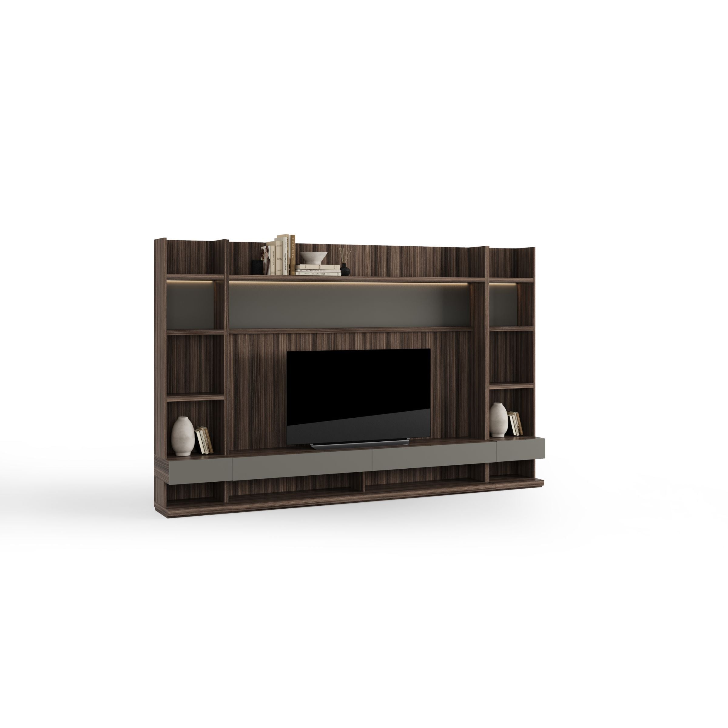 Pre-order 25 Days Delivery Lipa Glass Door Block Module - Modular TV / Wall Unit YOLIPA-GDB - Bookcases - ebarza Furniture UAE | Shop Modern Furniture in Abu Dhabi & Dubai - مفروشات ايبازرا في الامارات | تسوق اثاث عصري وديكورات مميزة في دبي وابوظبي