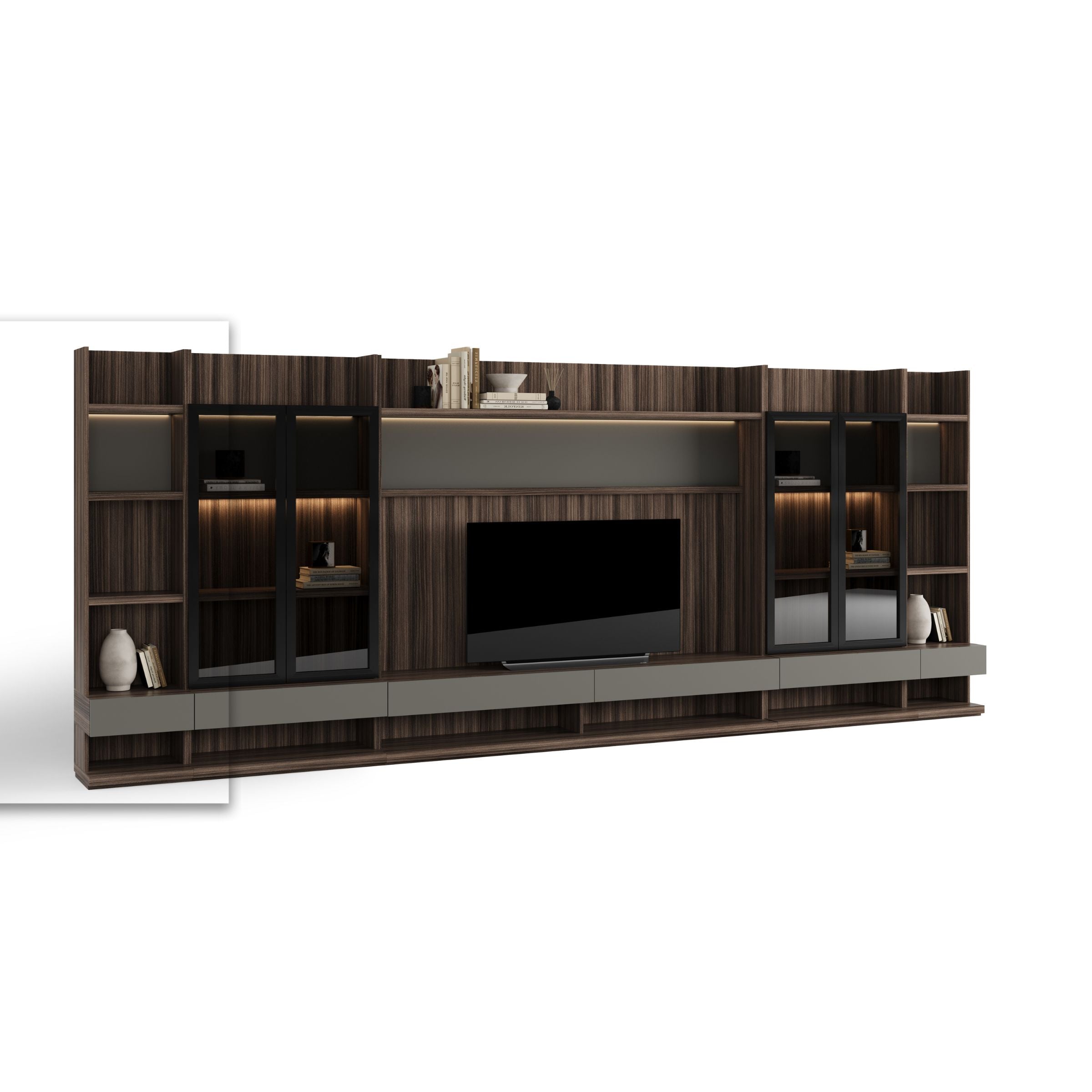 Pre order 25 Days Delivery Lipa Single Module - Modular TV / Wall Unit YOLIPA-SB - TV Units - ebarza Furniture UAE | Shop Modern Furniture in Abu Dhabi & Dubai - مفروشات ايبازرا في الامارات | تسوق اثاث عصري وديكورات مميزة في دبي وابوظبي
