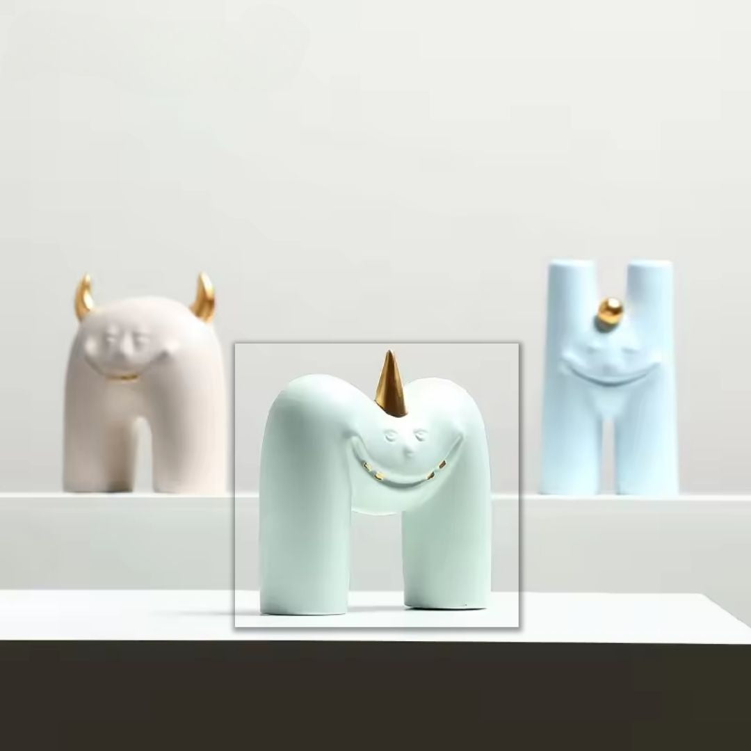 Little Monster M FF-D23057 - Home Decor Figurines - ebarza Furniture UAE | Shop Modern Furniture in Abu Dhabi & Dubai - مفروشات ايبازرا في الامارات | تسوق اثاث عصري وديكورات مميزة في دبي وابوظبي