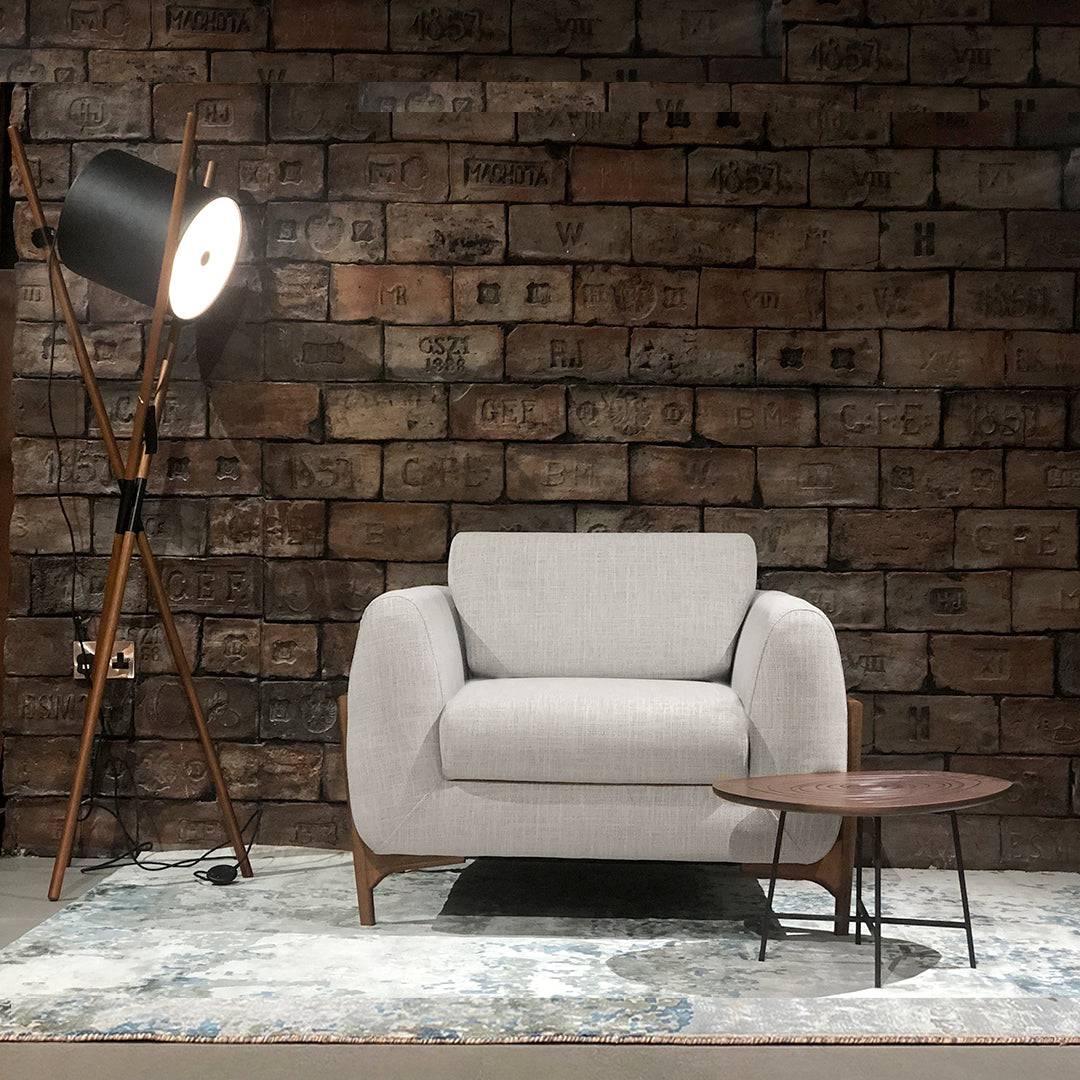 Lucca Kristal Lounge Beige Chair Krstl-Lucarc-Beige - Lounge Chairs - ebarza Furniture UAE | Shop Modern Furniture in Abu Dhabi & Dubai - مفروشات ايبازرا في الامارات | تسوق اثاث عصري وديكورات مميزة في دبي وابوظبي