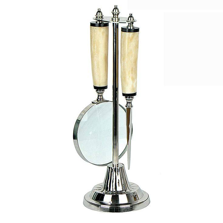 Magnifier Set Fl-Y084 - Home Decor Figurines - ebarza Furniture UAE | Shop Modern Furniture in Abu Dhabi & Dubai - مفروشات ايبازرا في الامارات | تسوق اثاث عصري وديكورات مميزة في دبي وابوظبي